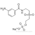 Hydrogénosulfate de 2- [2 - [(3-aminobenzoyl) amino] éthylsulfonyl] éthyle CAS 121315-20-6